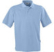 Mens Crest Golf Shirt-L-Light Blue-LB