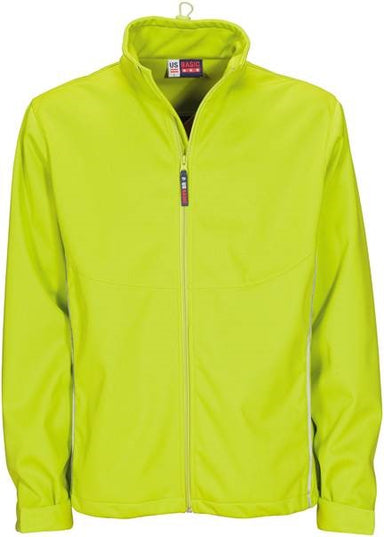 Mens Cromwell Softshell Jacket - Lime Only-L-Lime-L
