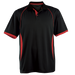 Mens Derby Golfer Black/Red / SML / Regular - Golf Shirts