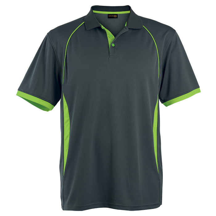 Mens Derby Golfer  Grey/Lime / SML / Regular - Golf 