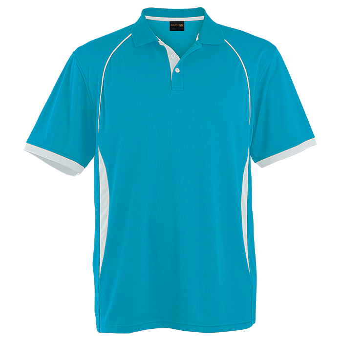 Mens Derby Golfer Sapphire/White / SML / Regular - Golf Shirts