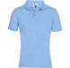 Mens Distinct Golf Shirt-2XL-Sky Blue-SB