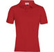 Mens Distinct Golf Shirt-2XL-Red-R