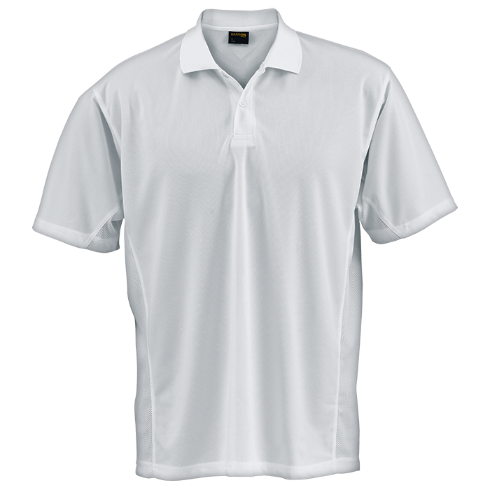 Mens Echo Golfer White / SML / Last Buy - Golf Shirts