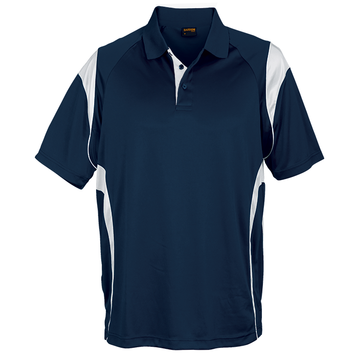 Mens Eclipse Golfer Navy/White / SML / Last Buy - Golf Shirts
