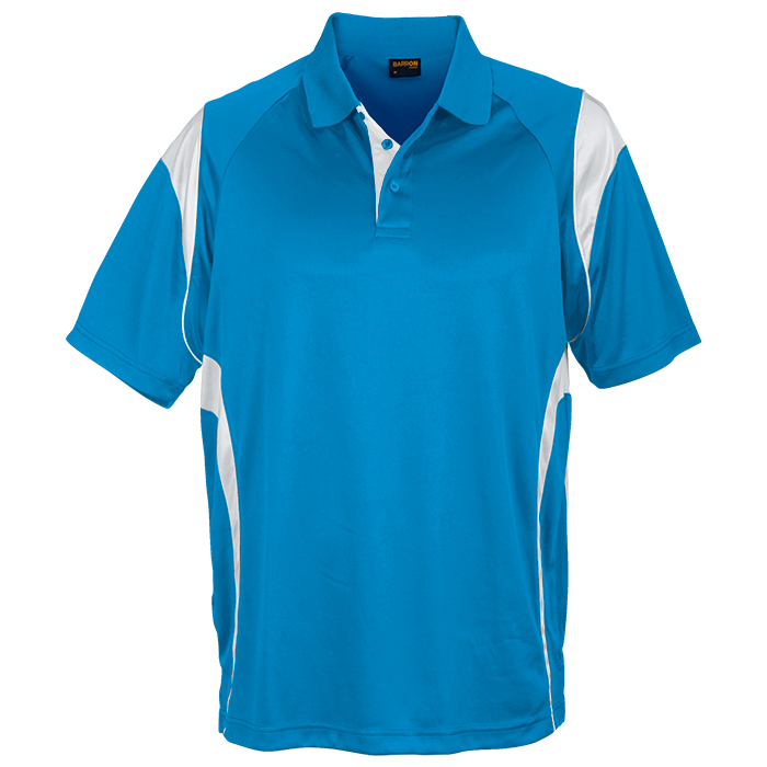 Mens Eclipse Golfer Sapphire/White / SML / Last Buy - Golf Shirts