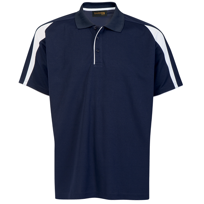Mens Edge Golfer Navy/White / SML / Regular - Golf Shirts