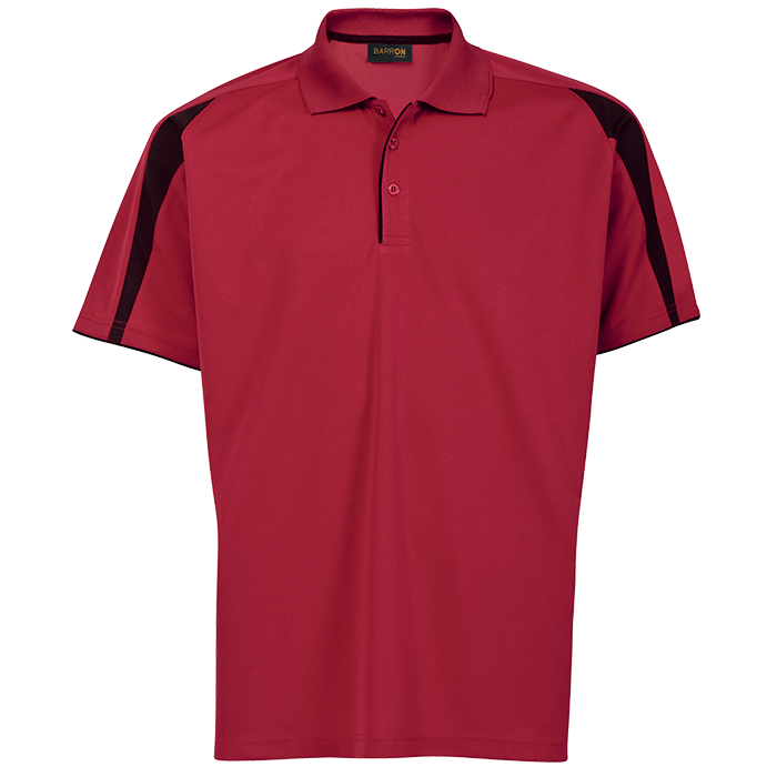 Mens Edge Golfer Red/Black / SML / Regular - Golf Shirts