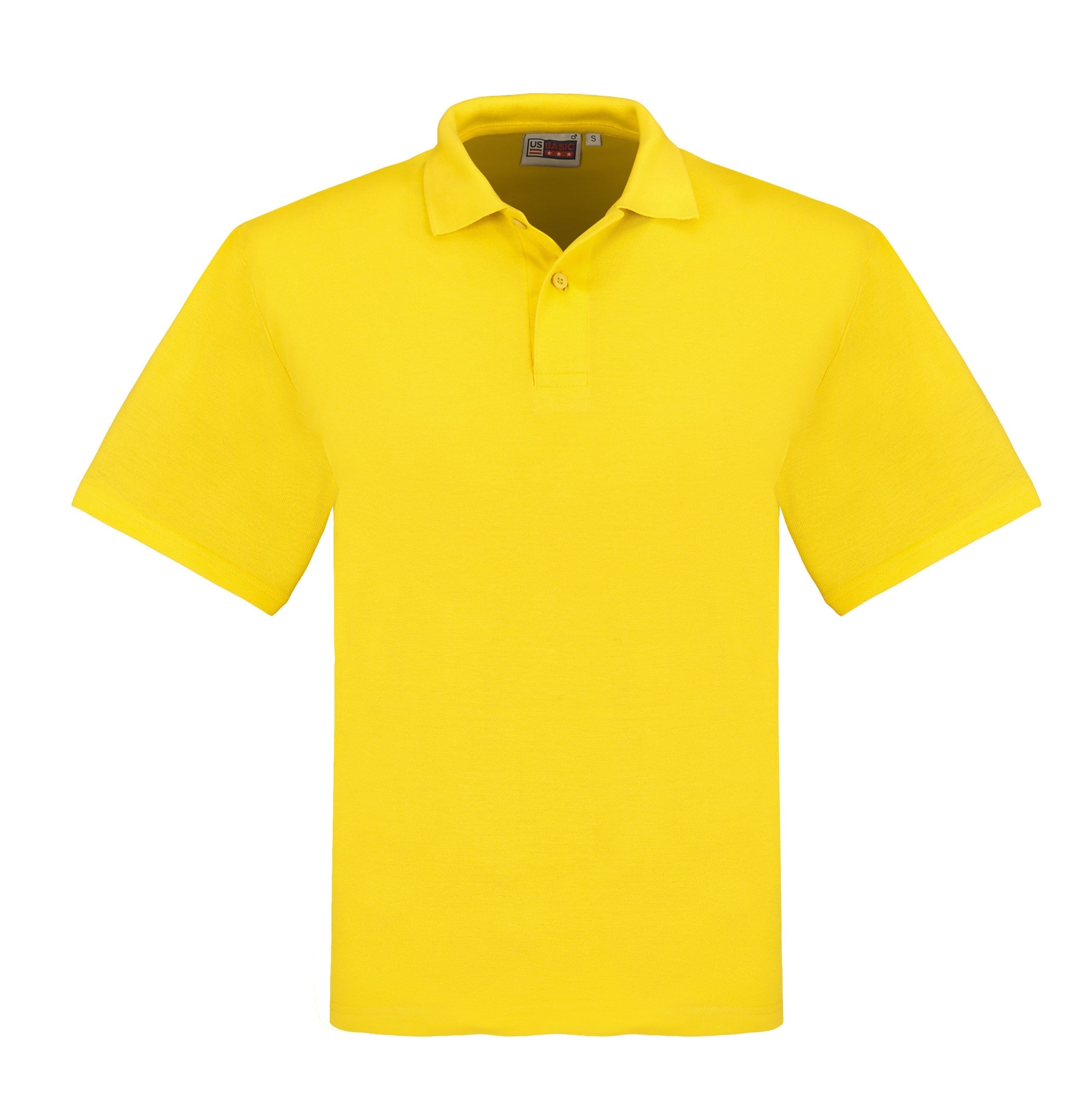 Mens Elemental Golf Shirt - Orange Only-2XL-Yellow-Y