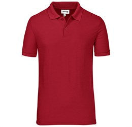 Mens Everyday Golf Shirt-L-Red-R