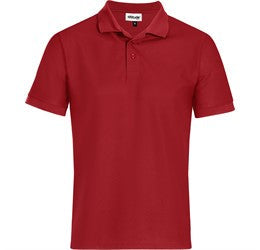 Mens Exhibit Golf Shirt-2XL-Red-R