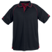 Mens Felton Golfer Black/Red / SML / Regular - Golf Shirts