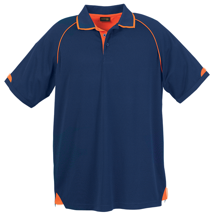 Mens Felton Golfer  Navy/Safety Orange / SML / Regular 