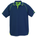 Mens Felton Golfer Navy/Lime / SML / Regular - Golf Shirts