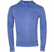 Mens Fitness Lightweight Hooded Sweater-L-Royal Blue-RB