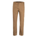 Mens Flat Front Stretch Work Chinos Camel / 54 - High Grade Bottoms