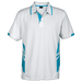 Mens Focus Golfer White/Sapphire / SML / Regular - Golf Shirts