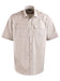 Mens Forrest S/S Shirt - Stone / 4XL