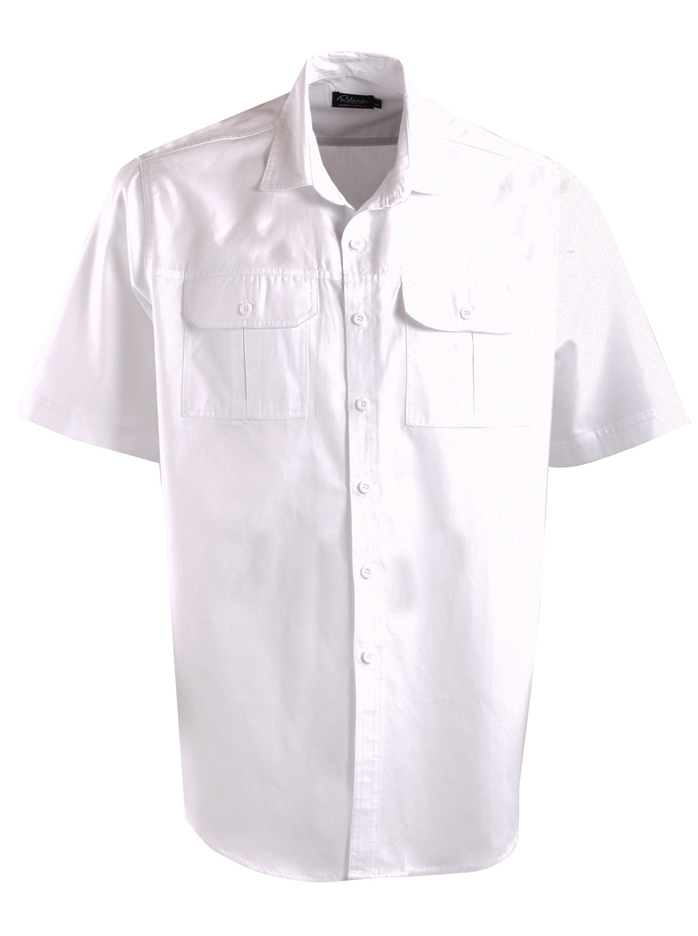Mens Forrest S/S Shirt - White / L