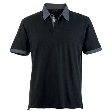 Mens Fusion Golfer  Black / SML / Regular - Golf Shirts