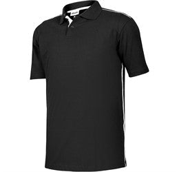 Mens Galway Golf Shirt-2XL-Black-BL