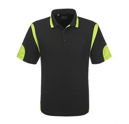 Mens Genesis Golf Shirt - Yellow Only-2XL-Lime-L