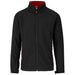 Mens Geneva Softshell Jacket-Coats & Jackets-2XL-Black With Red-BLR