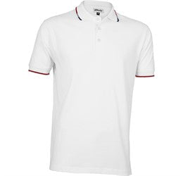 Mens Ash Golf Shirt-L-White-W