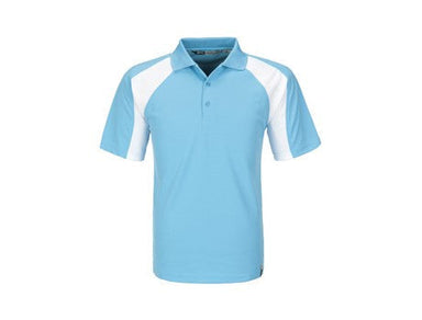 Mens Grandslam Golf Shirt - Aqua Only-