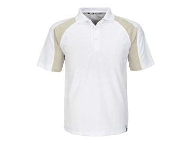 Mens Grandslam Golf Shirt - Aqua Only-L-Khaki-KH