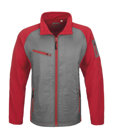 Mens Greystone Softshell Jacket - Red Only-L-Red-R