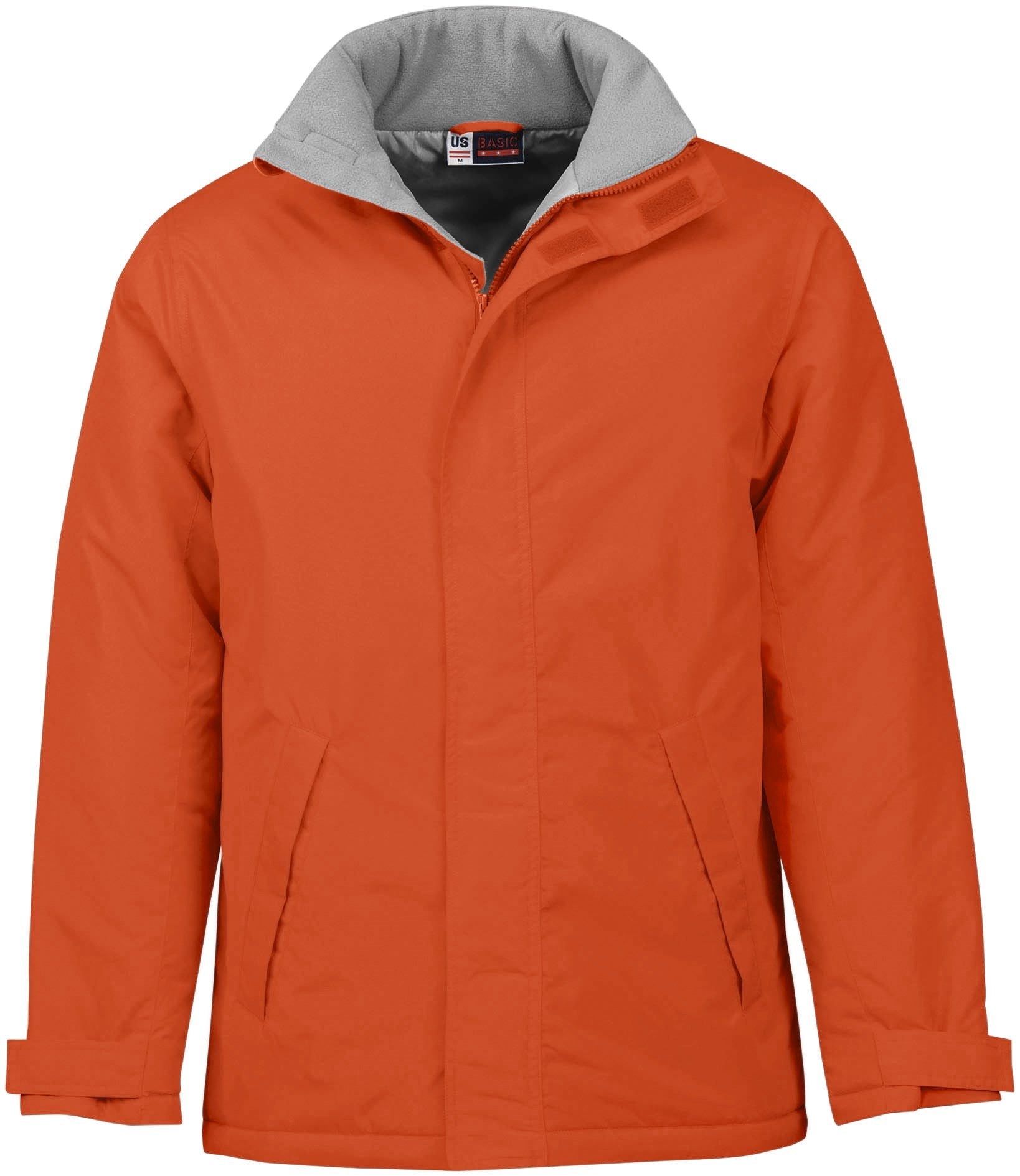 Mens Hastings Parka - Black Only-2XL-Orange-O