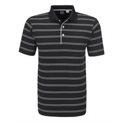 Mens Hawthorne Golf Shirt - Black Only-