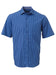 Mens Heath K233 S/S Shirt - Navy/Blue Blue / 3XL