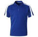 Mens Horizon Golf Shirt - White Only-2XL-Royal Blue-RB
