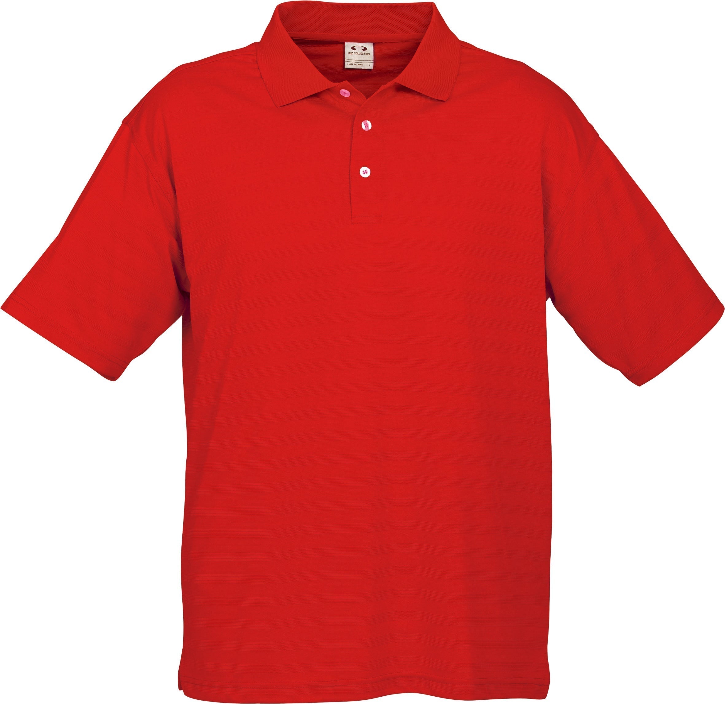 Mens Icon Golf Shirt-2XL-Red-R