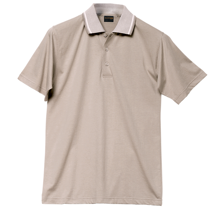Mens Jacquard Collar Golfer - Golf Shirts