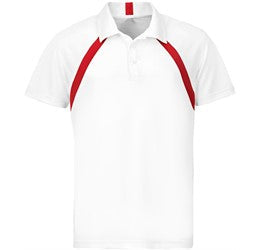 Mens Jebel Golf Shirt - Red Only-L-Red-R