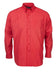 Mens K202 L/S Shirt - Red / 5XL