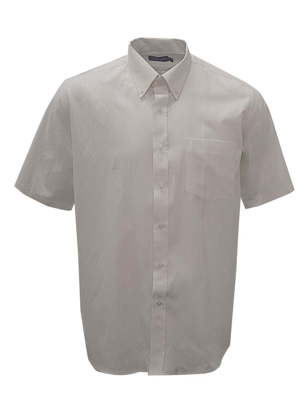 Mens K206 S/S Shirt - White / 4XL