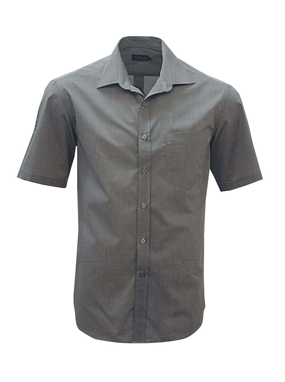 Mens K215 S/S Shirt - Charcoal Grey / 2XL