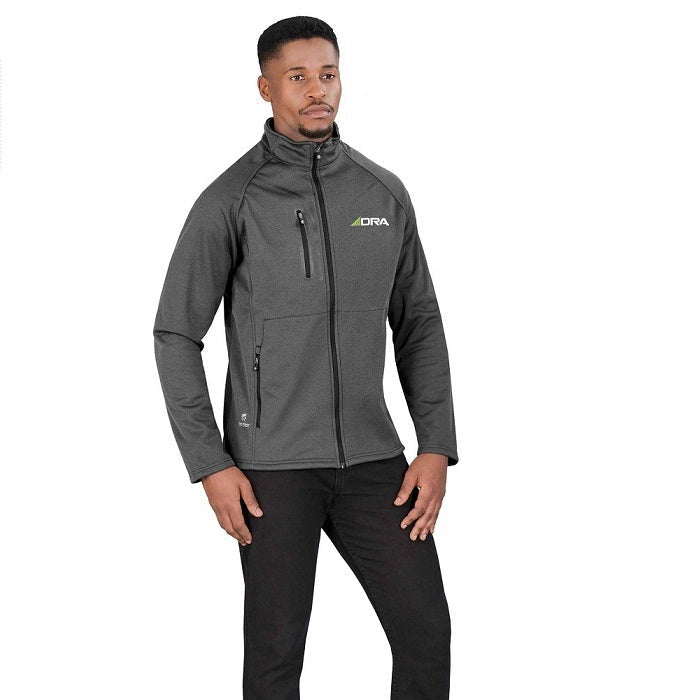 Mens Laurel Oak Softshell Jacket - Dark Grey - Coats & 