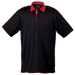 Mens Leisure Golfer Black/Red / SML / Last Buy - Golf Shirts