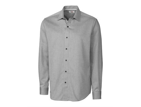 Mens Long Sleeve Claremont Shirt - Blue Only-