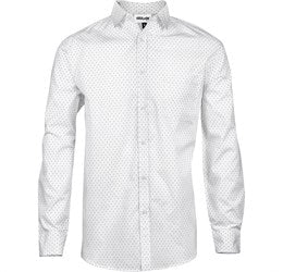 Mens Long Sleeve Duke Shirt - White Only-2XL-White-W