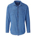 Mens Long Sleeve Eastwood Shirt-L-Blue-BU