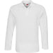 Mens Long Sleeve Elemental Golf Shirt-2XL-White-W