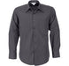 Mens Long Sleeve Metro Shirt - Grey Only-