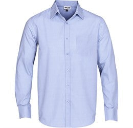 Mens Long Sleeve Northampton Shirt-2XL-Sky Blue-SB