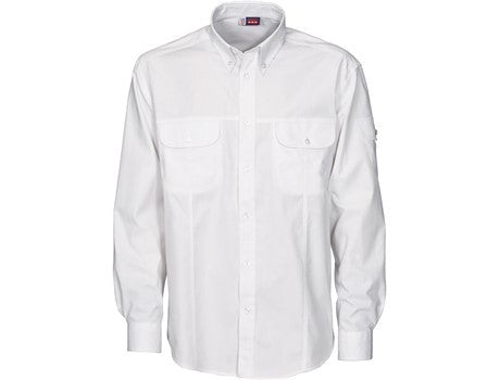 Mens Long Sleeve Phoenix Shirt - White Only-